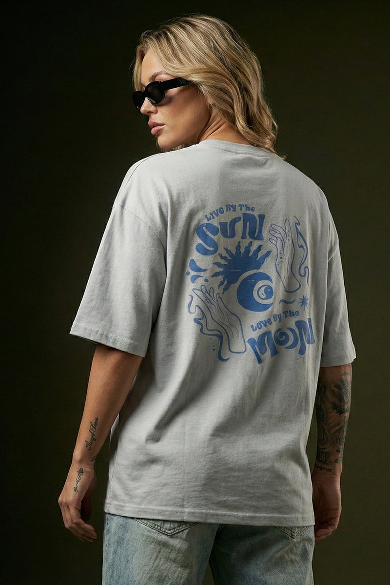 Sun & Moon Oversized Tee