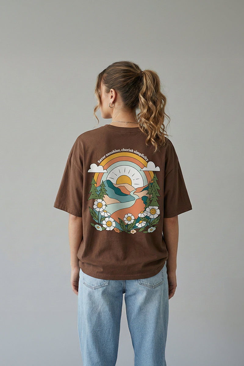Savor Sunshine Graphic Tee - Cherish Simplicity Edition